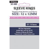 ●【藍52x52】：スリーブキング・カードスリーブ・52ｘ52110枚（52mmx52mm）