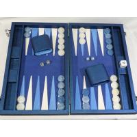 京すごろく・彩バックギャモンボードM ネイビー