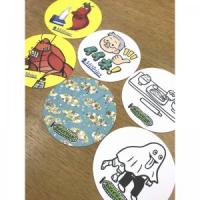 【チャリティー商品】紙製コースターセット