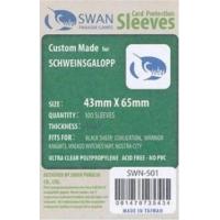 スワンパナシア・43x65カードスリーブ100枚（厚手）